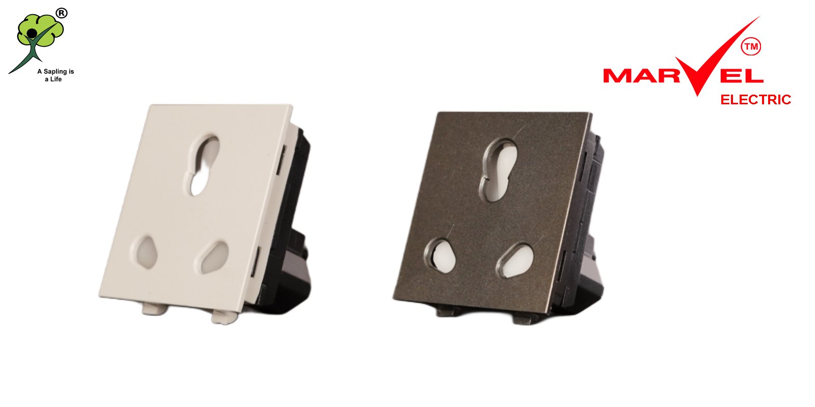 16A socket with shutter