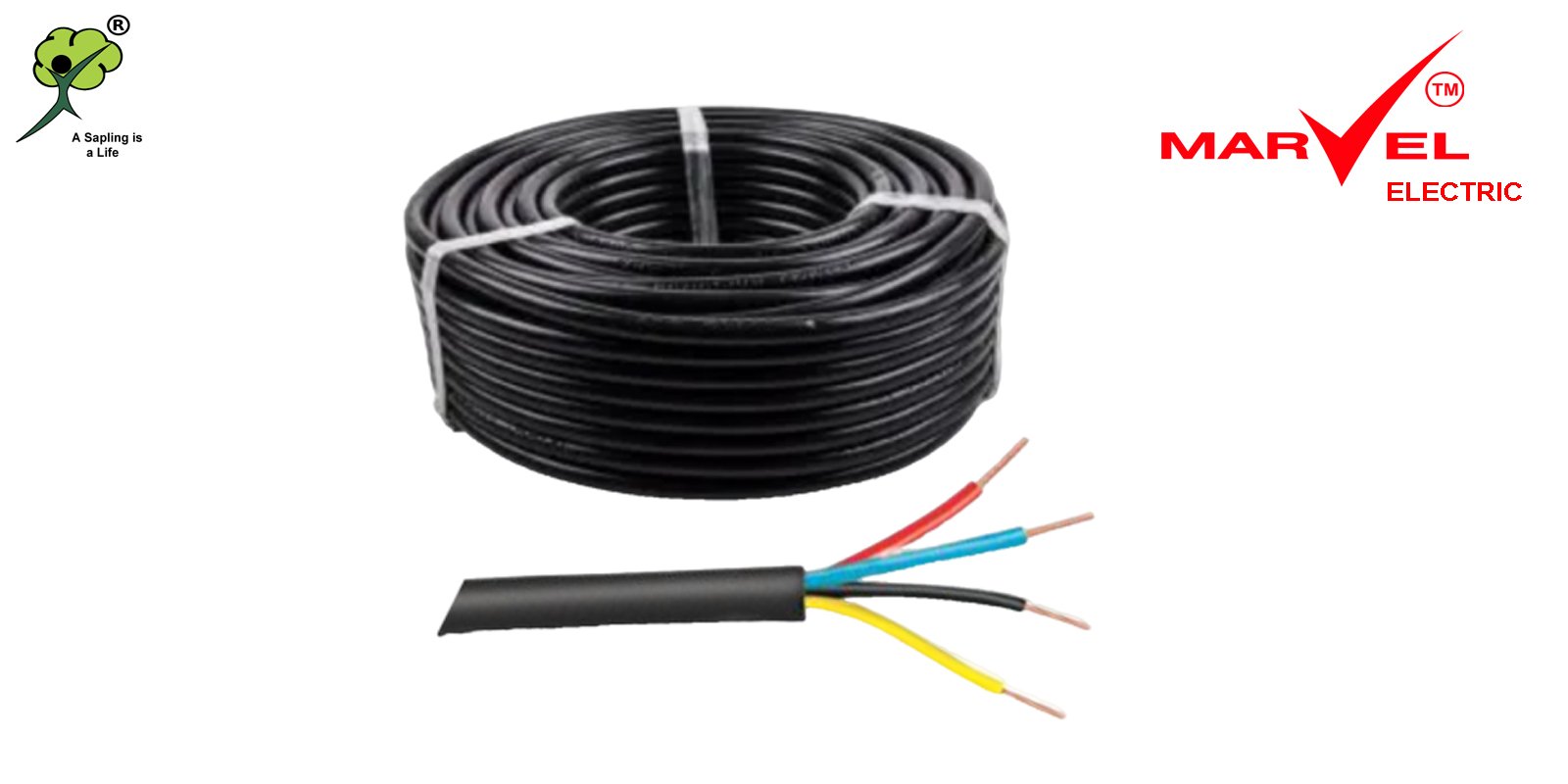 Pvc Insulated 4core Round Cable